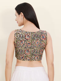 Kalamkari Sleeveless Blouse