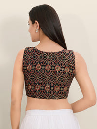 Cotton High Neck Blouse