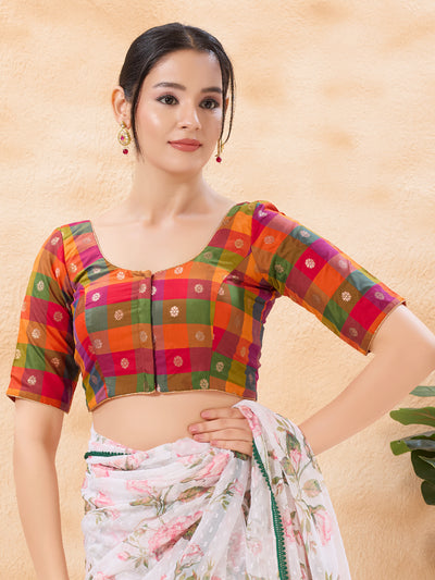 Aadi Special Checks Blouse
