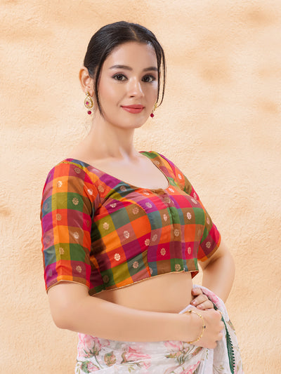 Aadi Special Checks Blouse
