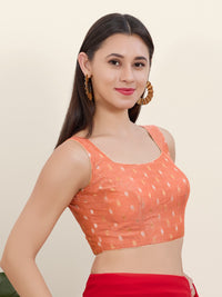 Tissue Butti Square Neck Blouse