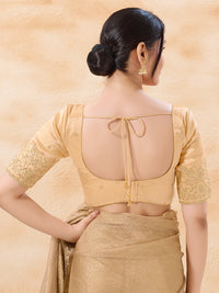 Zari Embroidered Sleeves Festive Blouse