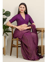 Tafeta Silk Lapel Collar Blouse