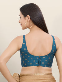 Sleveless Round Butti Blouse