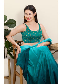 Sleveless Round Butti Blouse