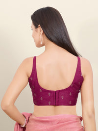 Sleeveless Round Butti Blouse