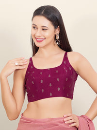 Sleeveless Round Butti Blouse