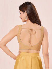 Crush Tissue Katori Cut Blouse