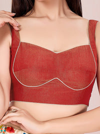 Crush Tissue Katori Cut Blouse