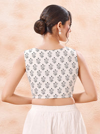 Reverse By Vamas V Neck Cotton Blouse