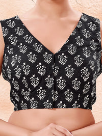 Reverse By Vamas V Neck Cotton Blouse