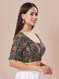 Vamas Flexible Side Stretch Cotton Blouse