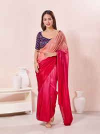 Vamas Bandhani Brocade Elbow Sleeves Blouse