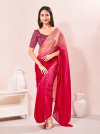 Vamas Bandhani Brocade Elbow Sleeves Blouse
