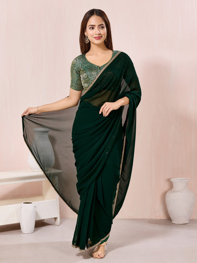 Vamas Kinkhab Brocade Front Open Blouse