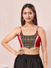 Vamas Navratri Special Kodi Lace Yoke Spaghetti Blouse