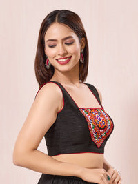 Vamas Navratri Special Square Neck Sleeveless Blouse