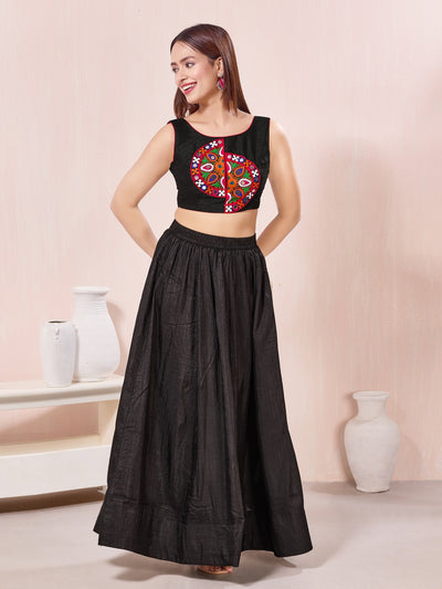 Vamas Kutchi Bharat Patchwork Navratri Special Blouse