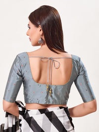 Vamas Mina Butti Silk Round Neck Blouse
