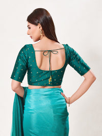Vamas Mina Butti Silk Round Neck Blouse