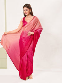 Gajji Silk Paan Neck Sleeveless Solid Partywear Blouse